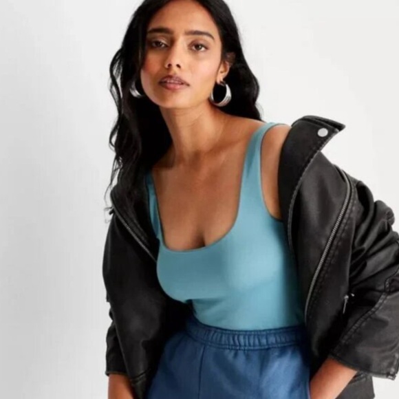 NWT a new day Teal Bodysuit - Picture 6 of 7